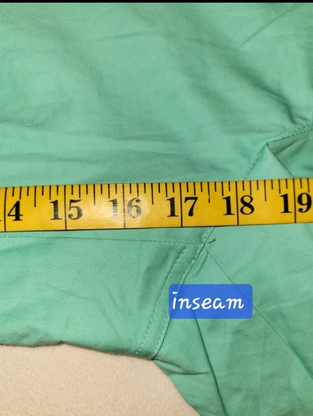 Susan Graver Mint Green Pedal Pushers Size 1X Pants Spring Gardengirl Casual - Picture 6 of 9